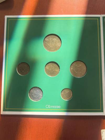 长老汇蛇年精选第七十八场拍卖 1983塞浦路斯6枚套装，卡装