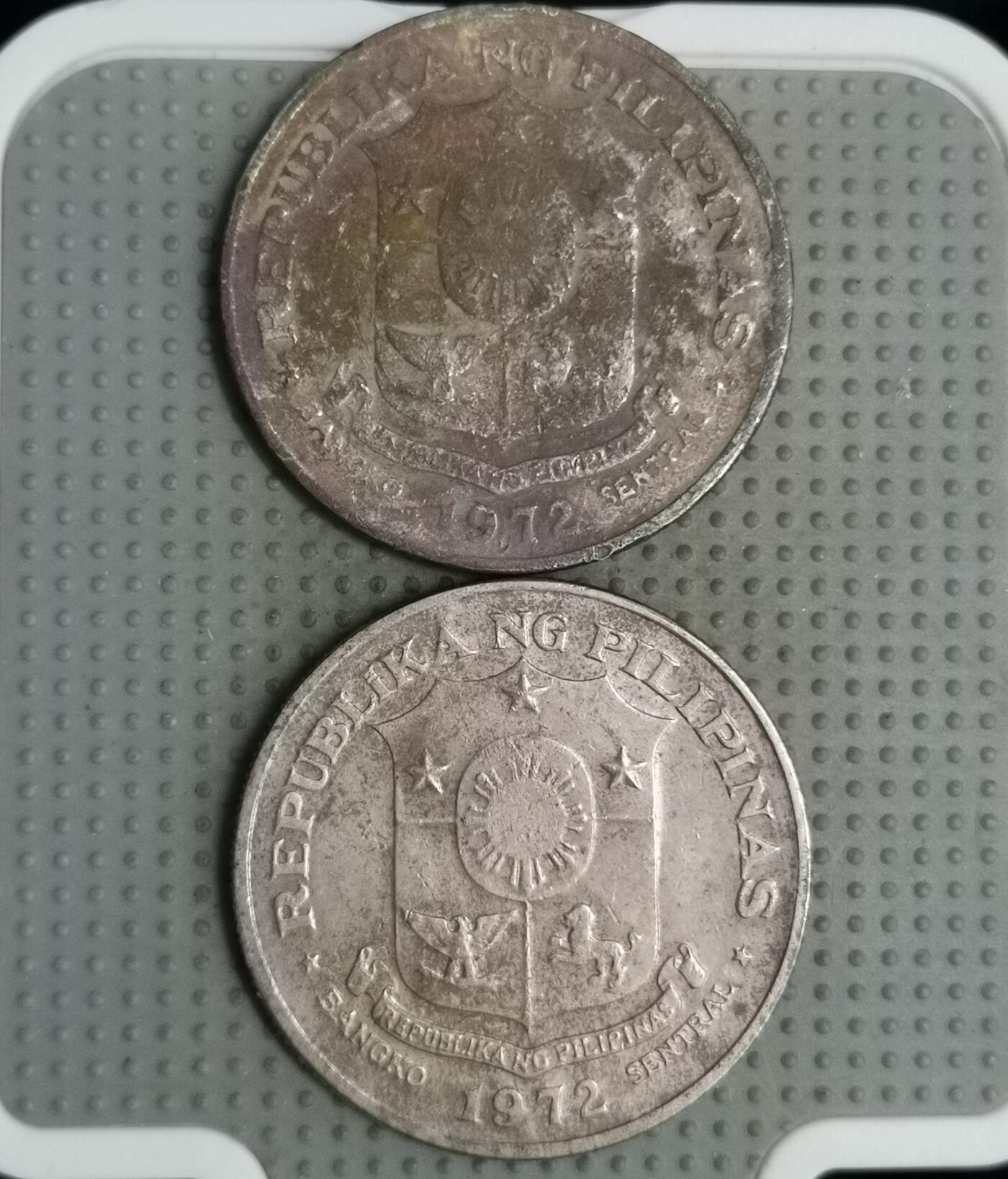 2025年第126场各国散币拍卖（总第126场） 菲律宾1972年1比索2枚