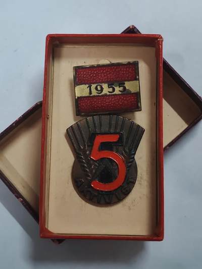韵星假日拍卖第三十一期 -- Rimey Holidays Auction 31 - 民主德国五年计划劳动模范奖章 带原盒