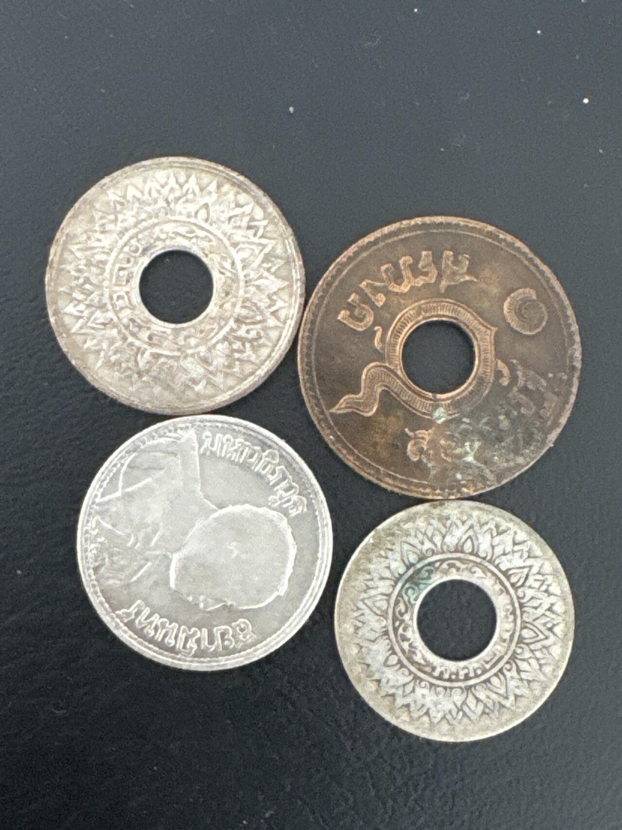 ❤️【币观天下】❤️ 第333期钱币拍卖- 2025.12.5周五晚上6点半场-长期征集拍品 泰国3银1铜