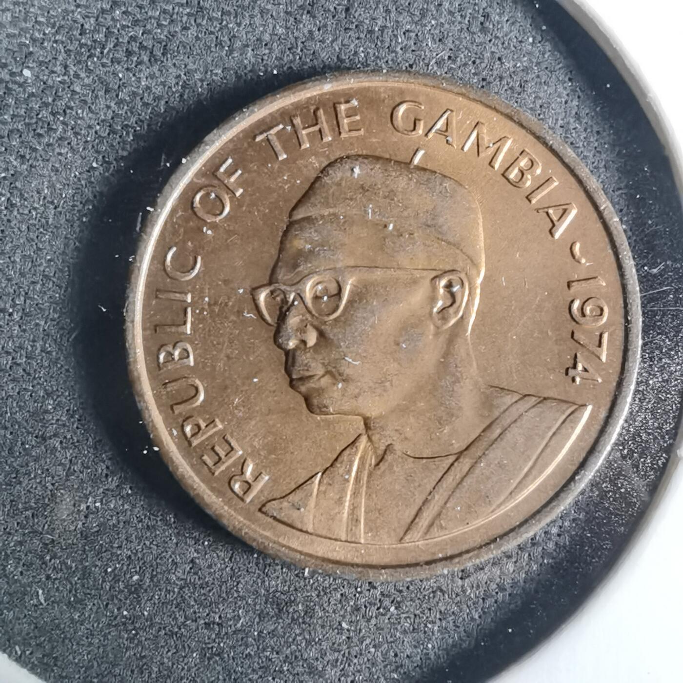 沼泽如烟--第919场 冈比亚1974年一分FAO