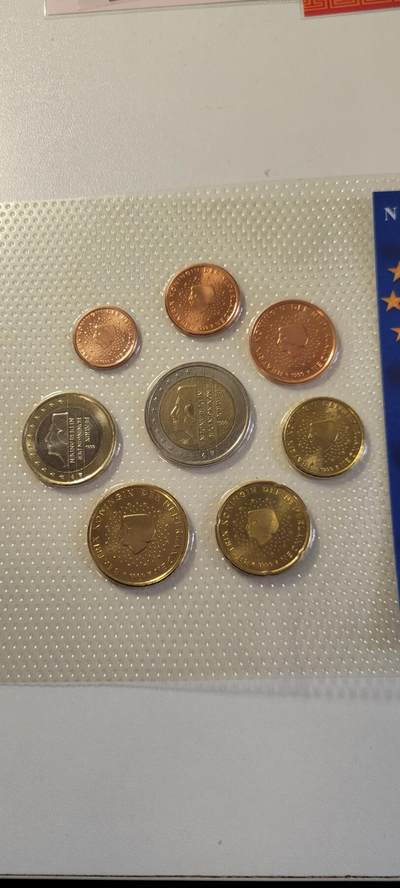 2025第二十五期 - 荷兰1999年欧元一套清年份