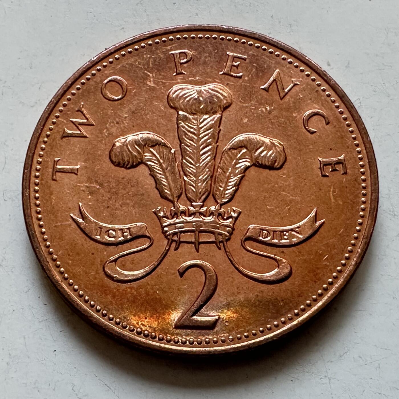 🌹外币初藏🌹🐯2025年第135场  每周二四六晚8️⃣点 接代拍 英国1994年2便士