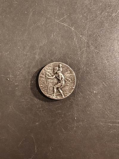 老王徽章第167期 - 法国天主教会圣克里斯托弗纪念章