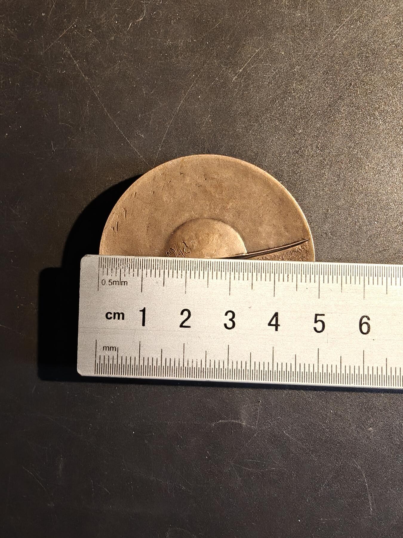 老王徽章第167期 法国大铜章    直径50mm.    重量75.1g