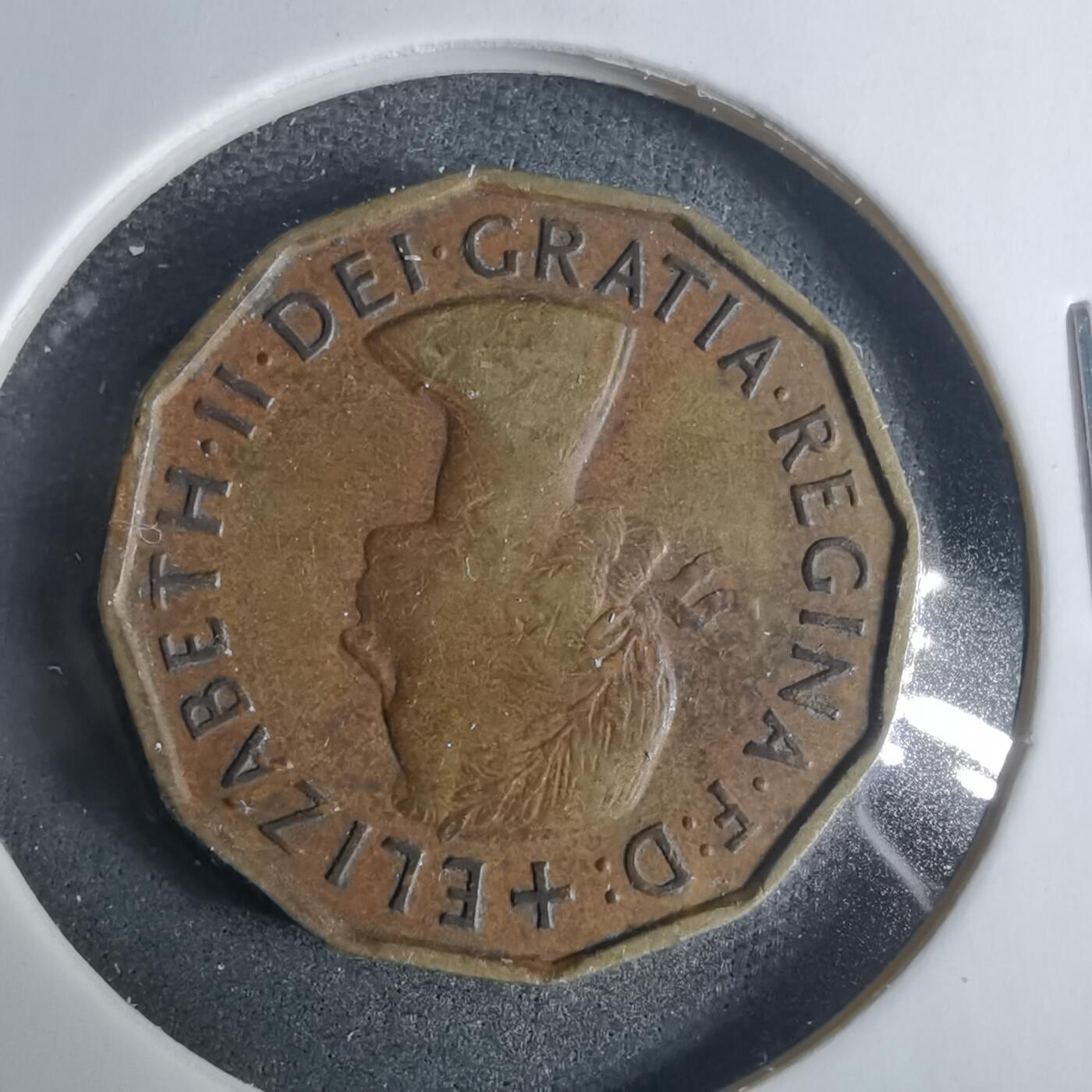 沼泽如烟--第919场 英国1958年3便士