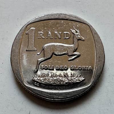 🌹外币初藏🌹🐯2025年第135场  每周二四六晚8️⃣点 接代拍 - 南非2006年1兰特