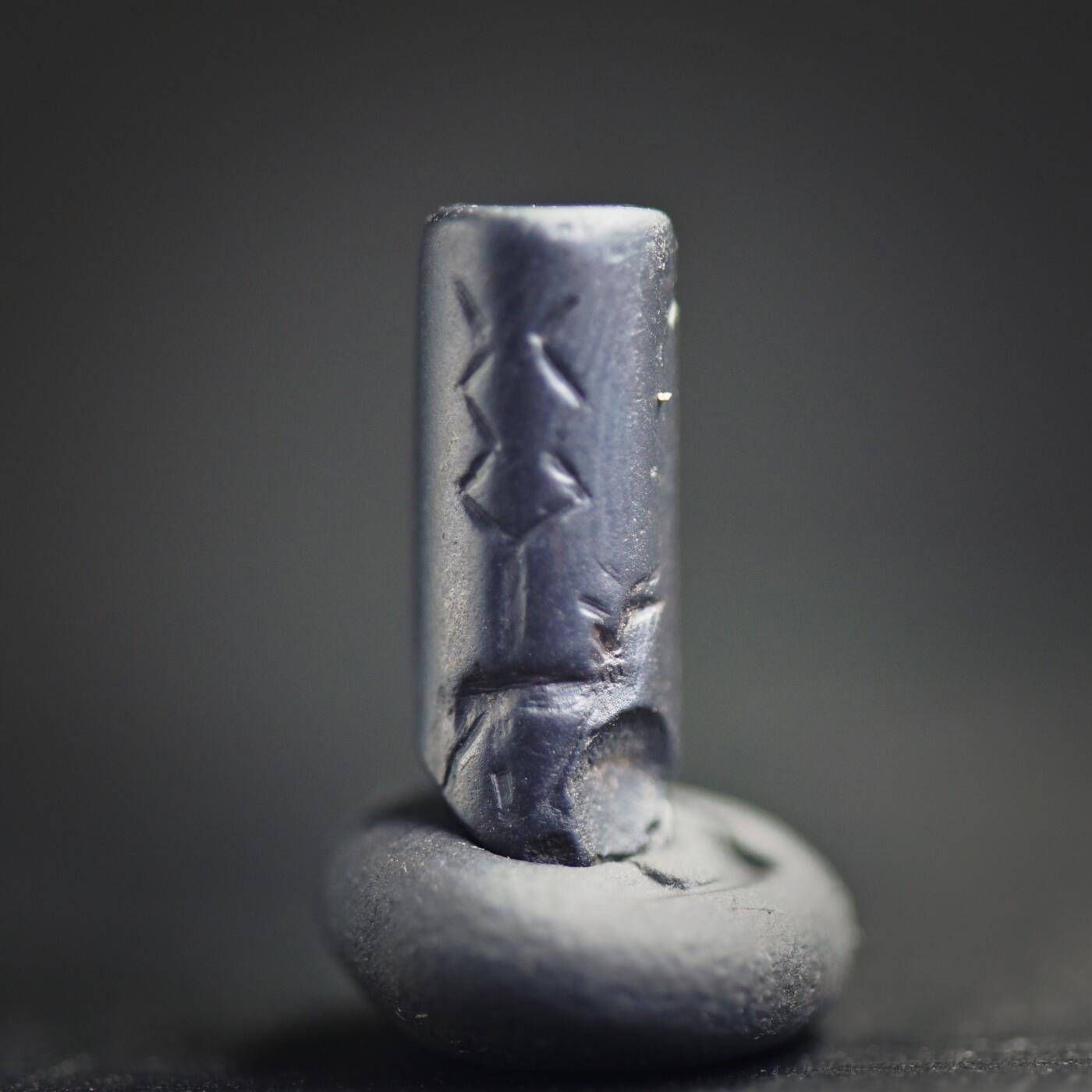 【良泉】【2025年最后一场】12月18日晚19.30点开拍！188组【直播场】西方古代钱币、丝路杂项、印章！ 公元前1500年【两河流域】赤铁款，祭祀题材滚印【战神马杜克之矛】+【风暴神阿达德的神牛载着闪电镰杖】