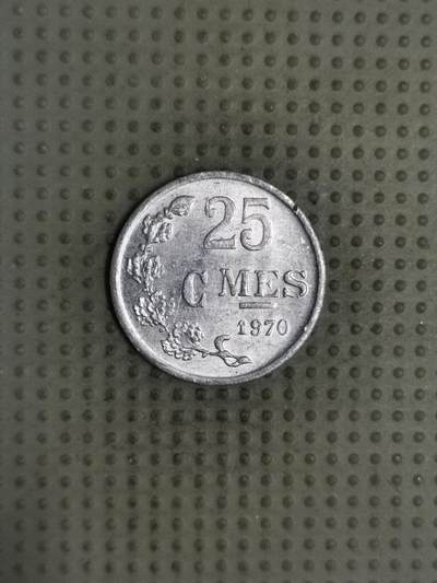 2025年第129场各国散币拍卖（总第129场） - 卢森堡1970年25分