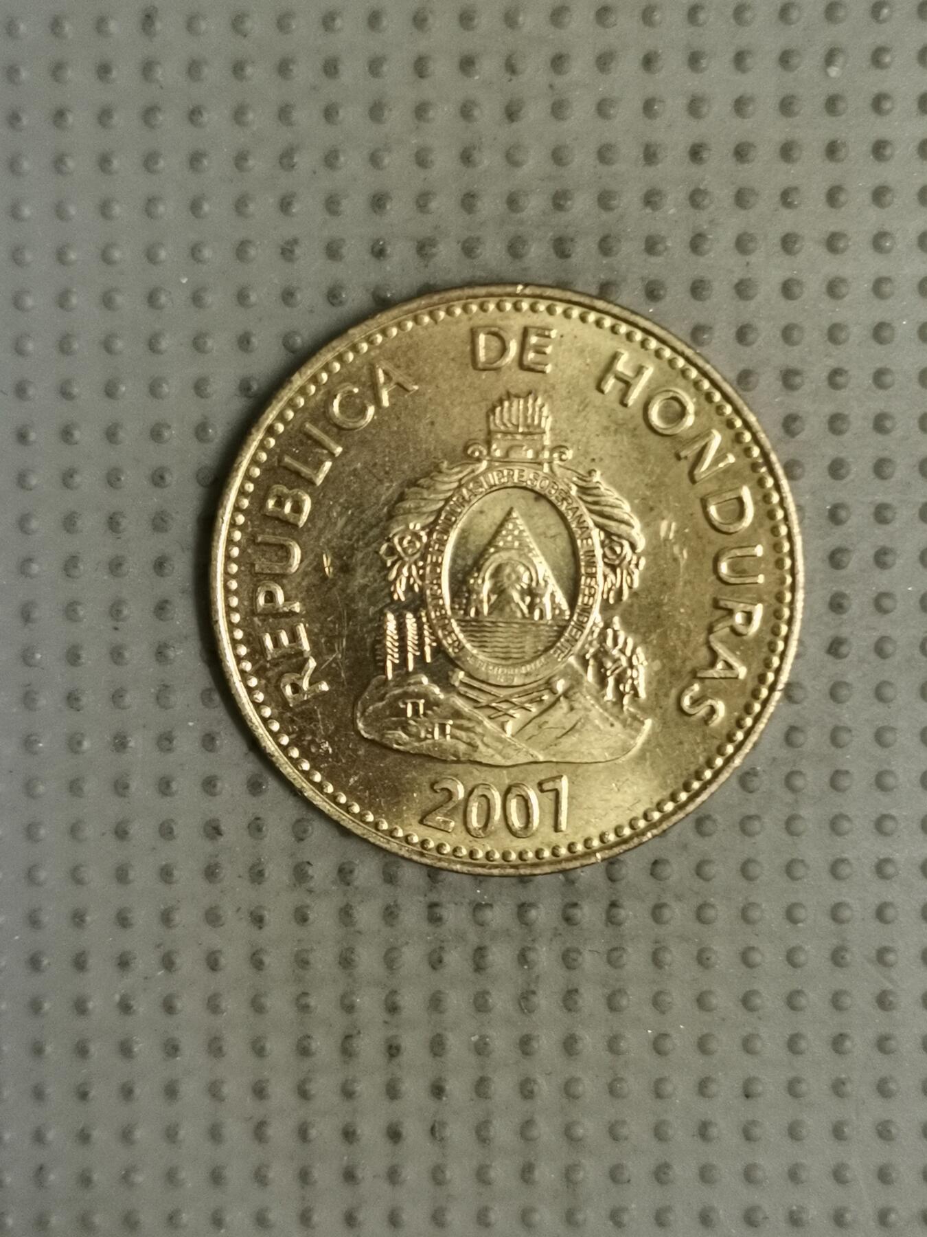 2025年第127场各国散币拍卖（总第127场） 洪都拉斯2007年10分