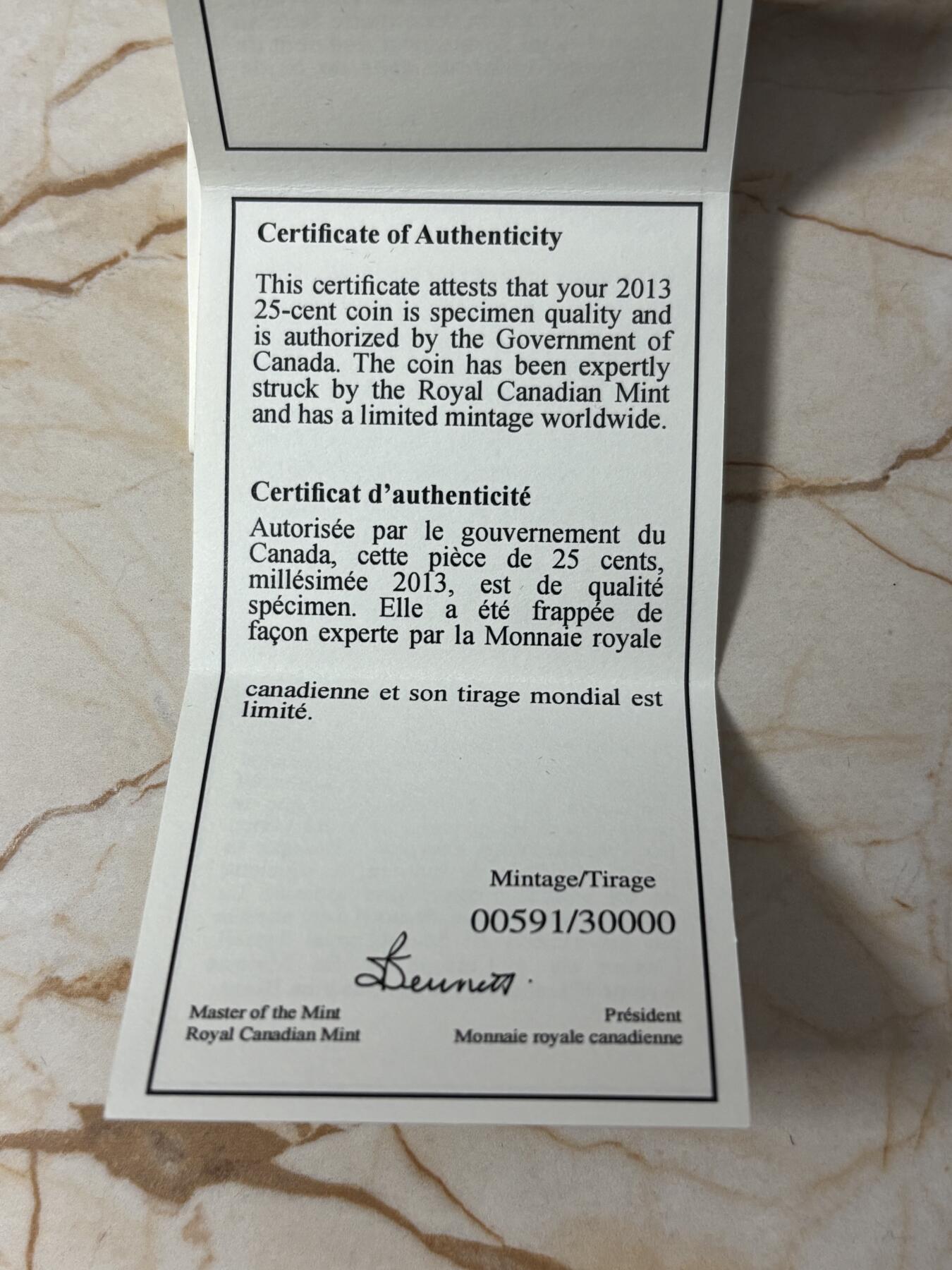 第184期拍卖 加拿大2013年史前动物2恐龙翼龙夜光合金纪念币，发行30000枚