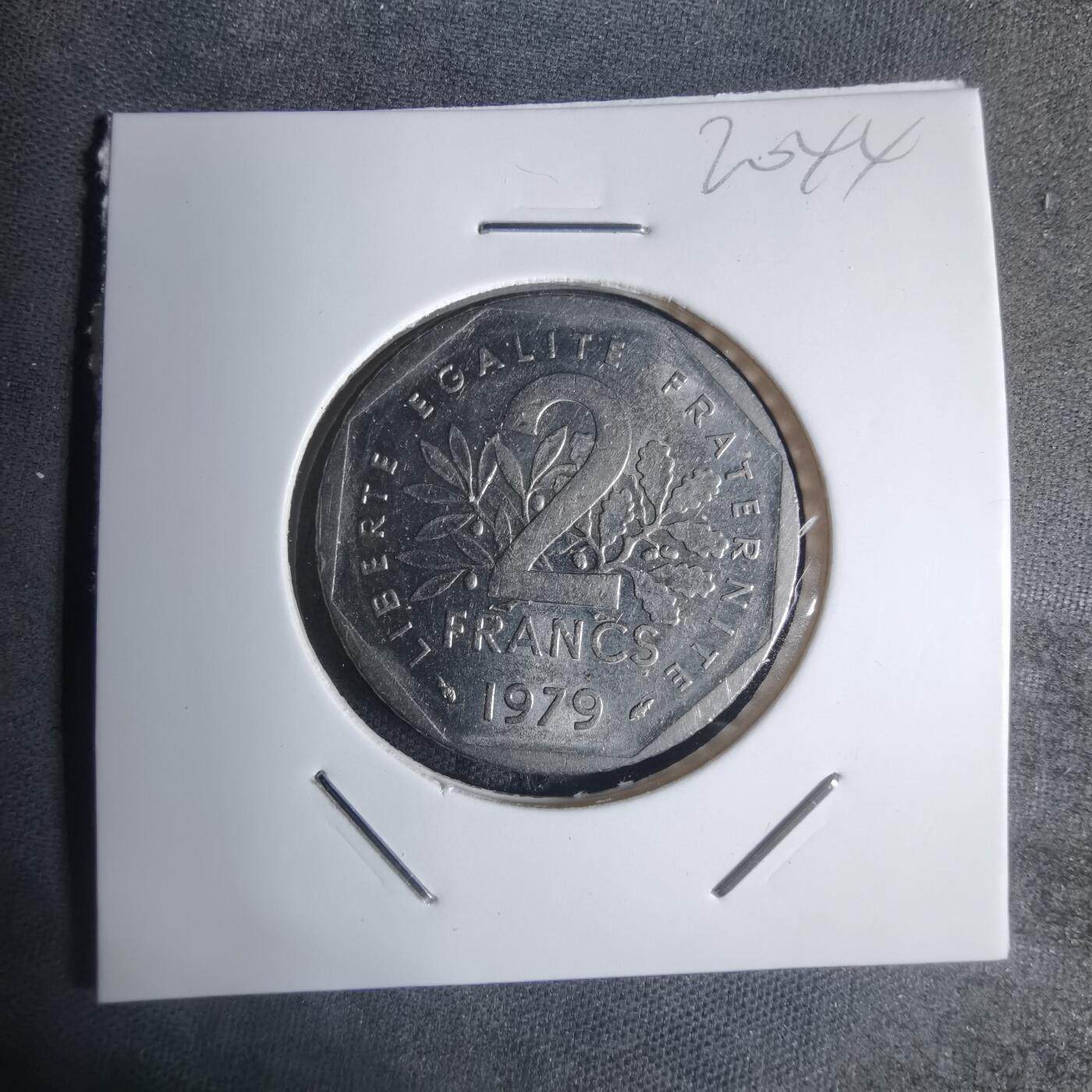 沼泽如烟--第920场 法国1979年2法郎