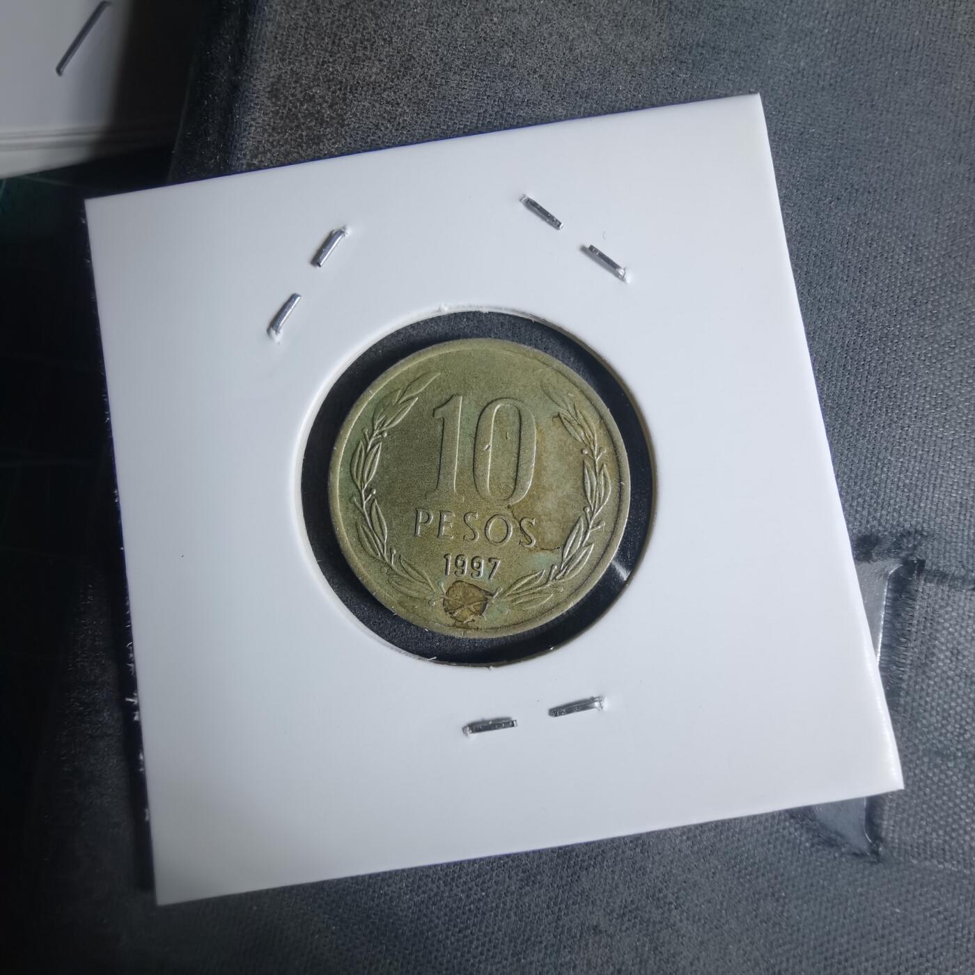 沼泽如烟--第920场 智利1997年10比索