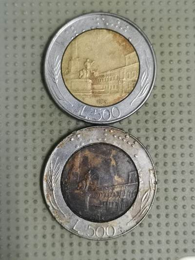 2025年第129场各国散币拍卖（总第129场） - 意大利500里拉2枚