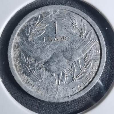 沼泽如烟--第919场 - 法属新喀里多尼亚1949年1法郎