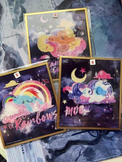 【随心含颖卡拍51期】卡游/集卡社/卡卡沃 抽卡机专场拍卖【无佣金】 - 卡游 小马宝莉 色纸 3张