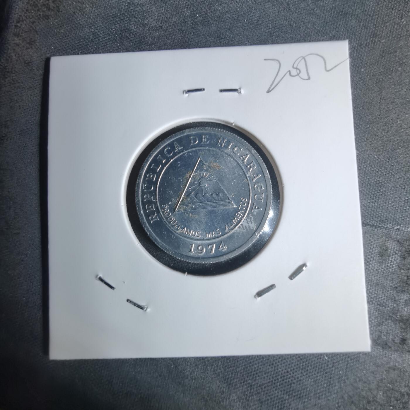 沼泽如烟--第920场 尼加拉瓜1974年五分