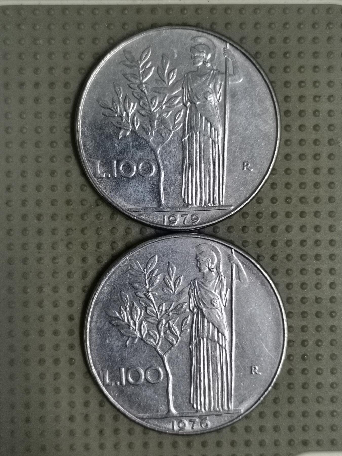 2025年第129场各国散币拍卖（总第129场） 意大利100里拉2枚