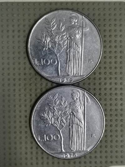2025年第129场各国散币拍卖（总第129场） - 意大利100里拉2枚