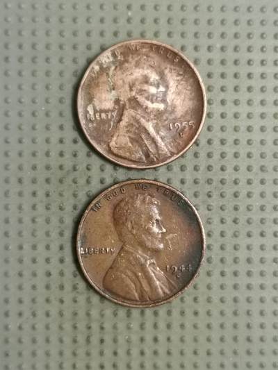 2025年第127场各国散币拍卖（总第127场） - 美国麦穗1美分2枚