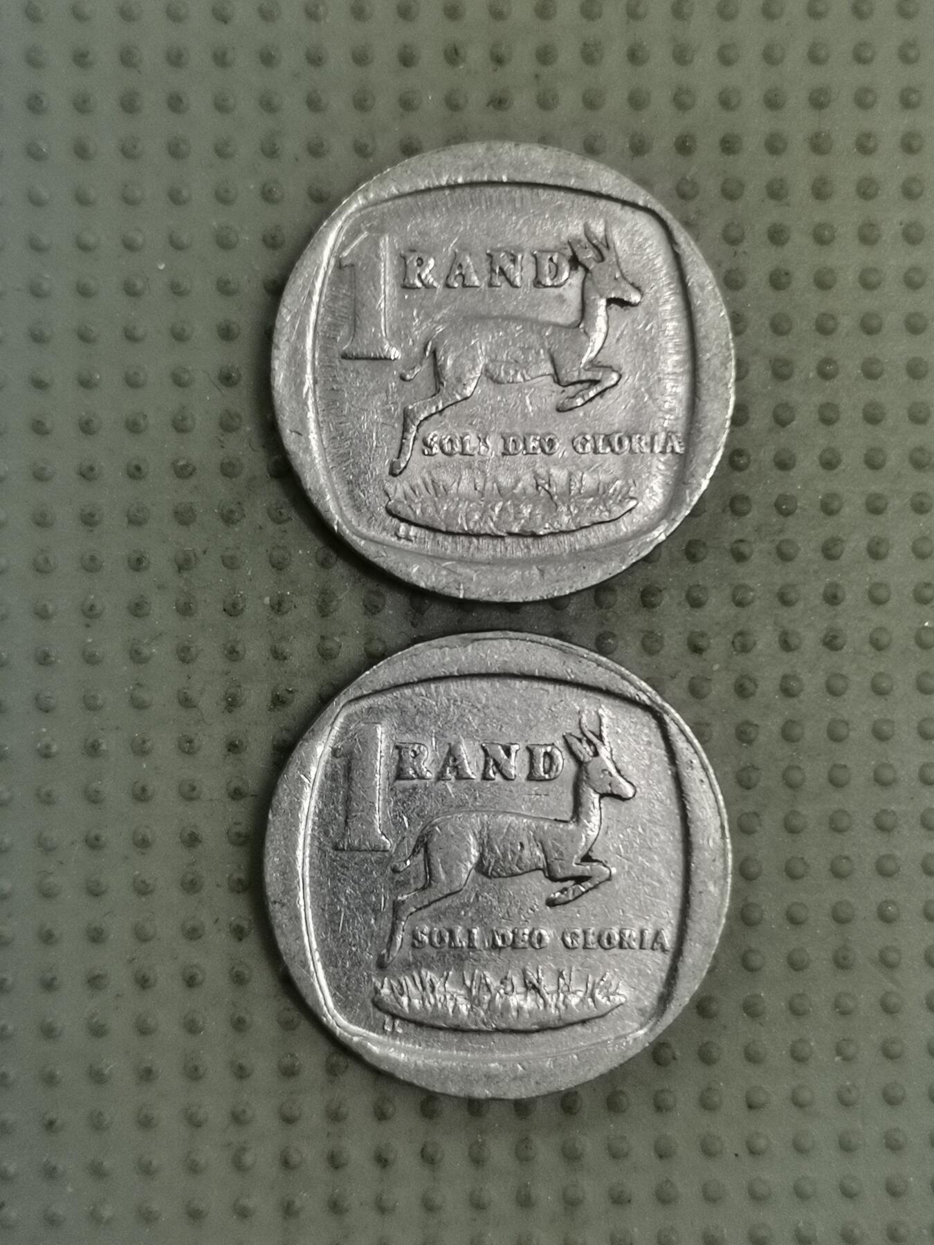 2025年第128场各国散币拍卖（总第128场） 南非1兰特2枚