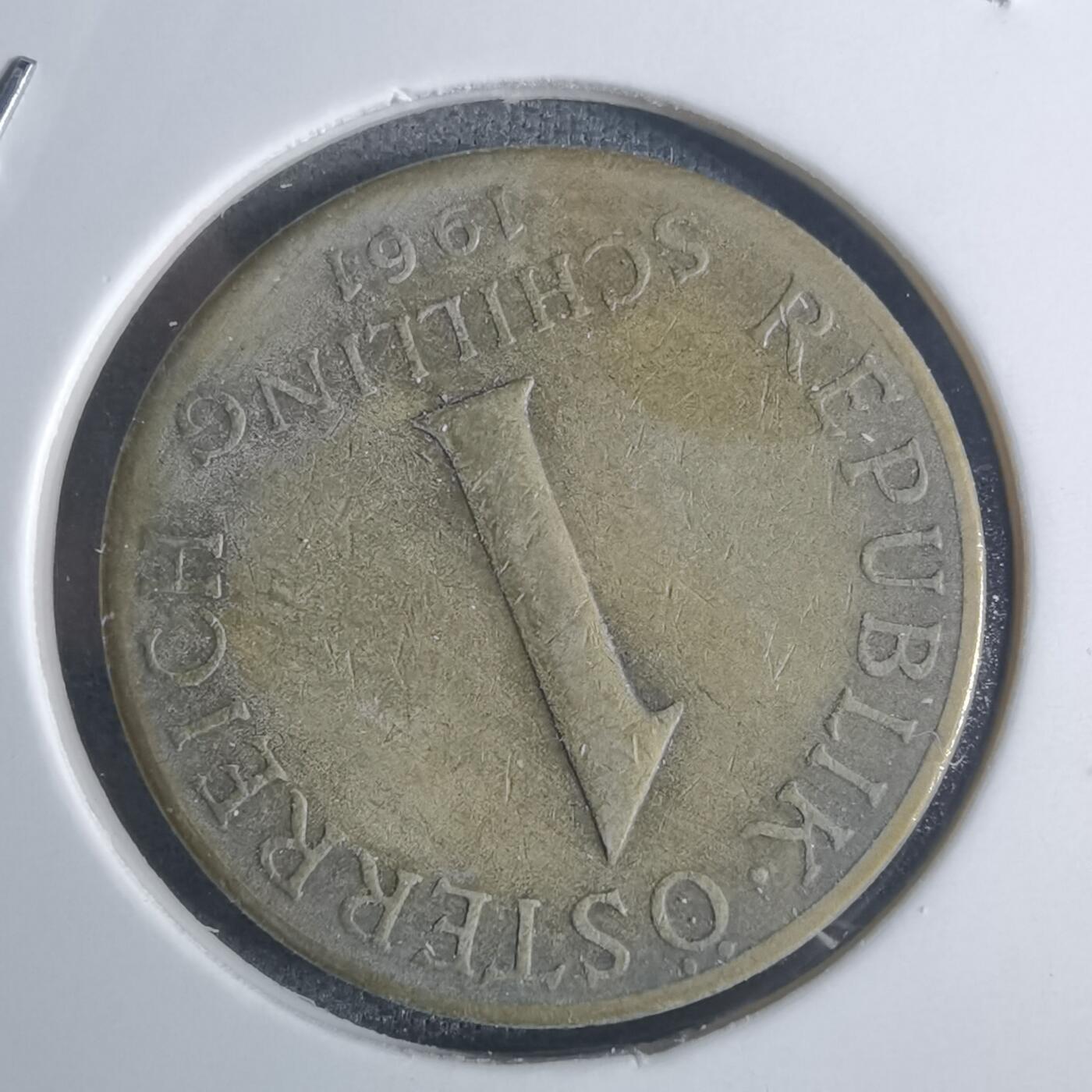 沼泽如烟--第920场 奥地利1961年1先令