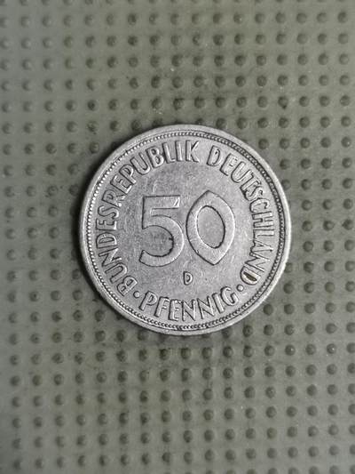 2025年第129场各国散币拍卖（总第129场） - 德国1950年50芬尼