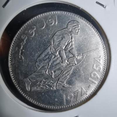 沼泽如烟--第920场 - 阿尔及利亚1974年5第纳尔