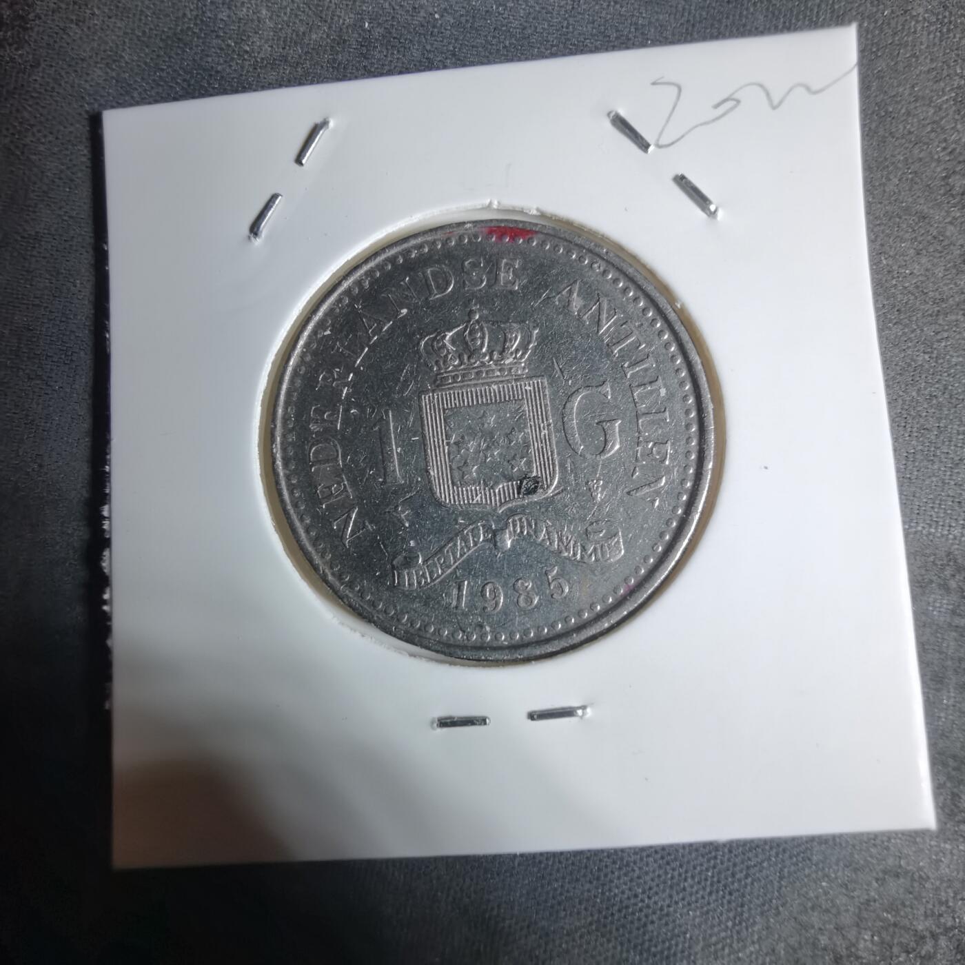 沼泽如烟--第920场 荷属安的列斯1985年1盾