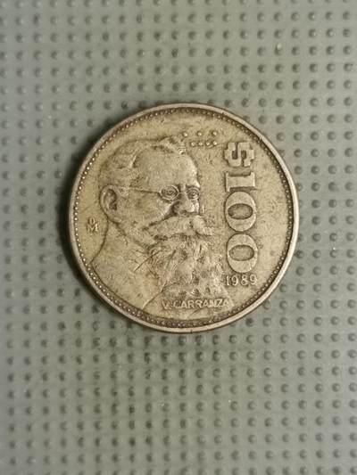 2025年第127场各国散币拍卖（总第127场） - 墨西哥1989年100比索
