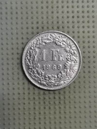 2025年第129场各国散币拍卖（总第129场） - 瑞士1969年1法郎