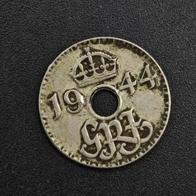 【淘币小摊】实时拍第八百一十七拍   散币场   满百包邮可预留二周 每周一统一发货   - 英属几内亚1944年3便士镍币