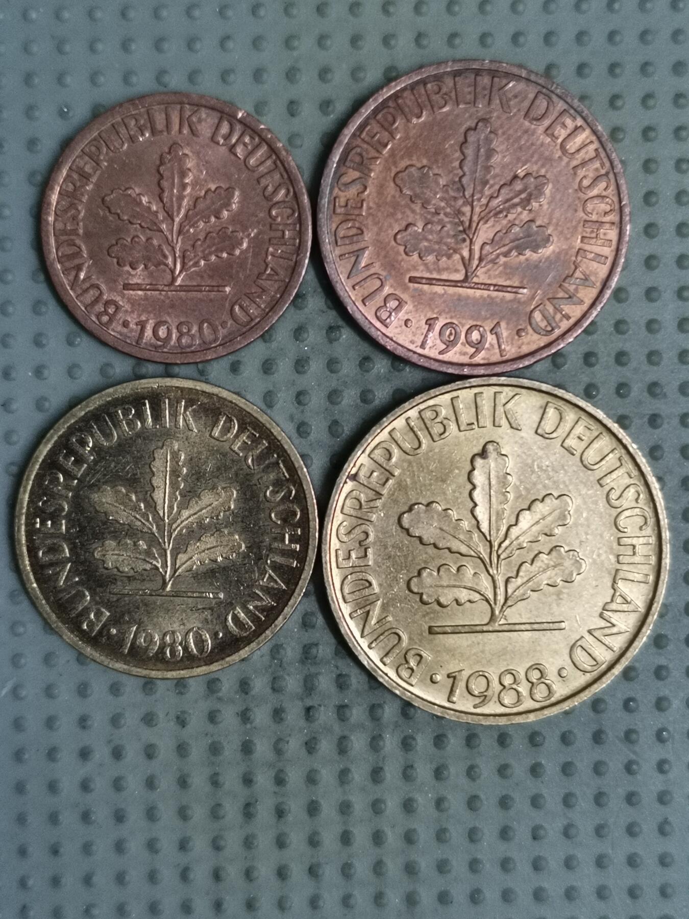 2025年第129场各国散币拍卖（总第129场） 德国4枚