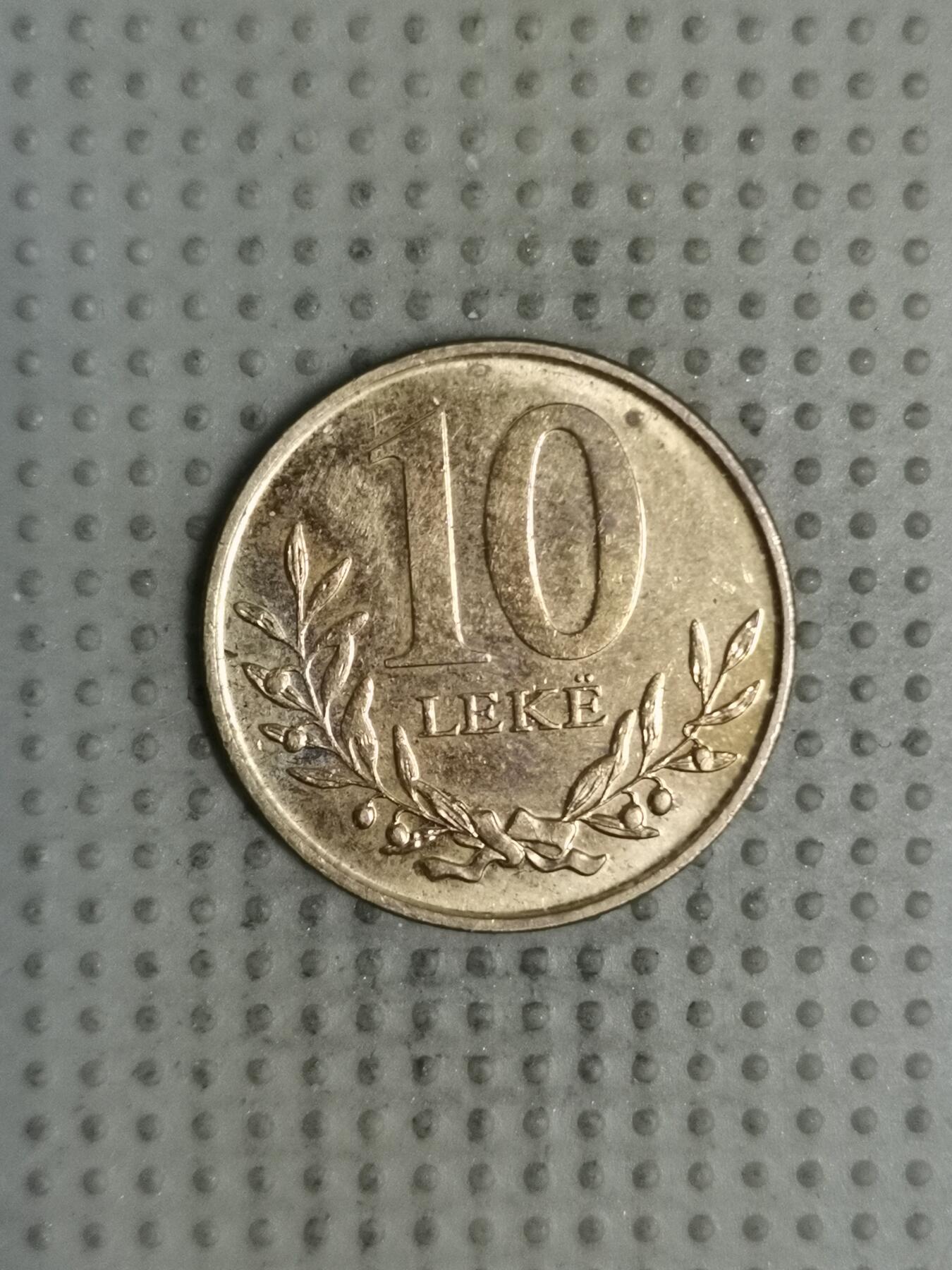 2025年第129场各国散币拍卖（总第129场） 阿尔巴尼亚2018年10列克