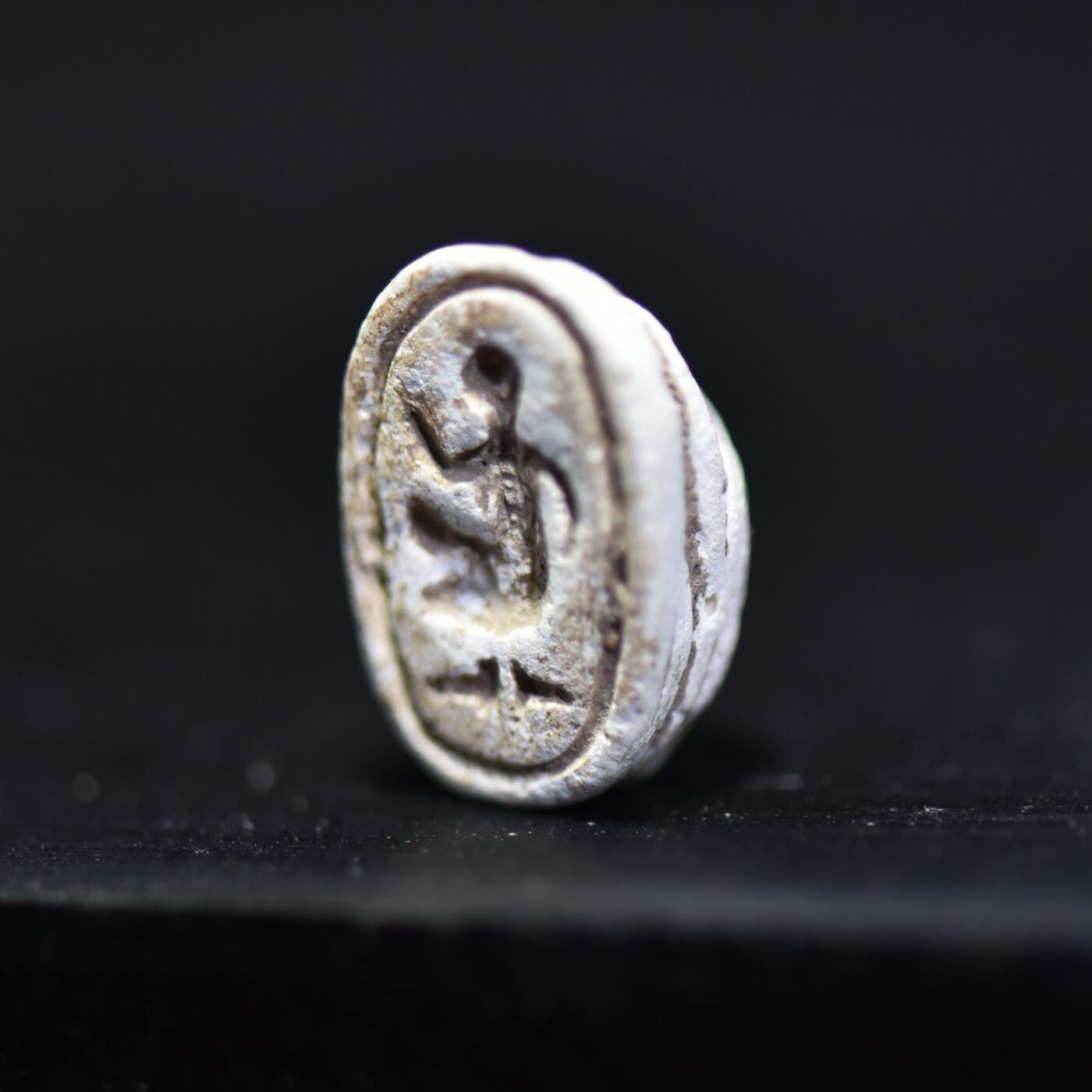 【良泉】【2025年最后一场】12月18日晚19.30点开拍！188组【直播场】西方古代钱币、丝路杂项、印章！ 约公元前1077年—前332年【古埃及】第三中间期-晚后期 哈波克拉底（幼年荷鲁斯 沉默和秘密之神）圣甲虫护身符