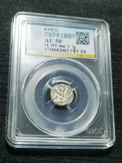 天下钱庄专场欢迎参拍 - 萨希王朝银币