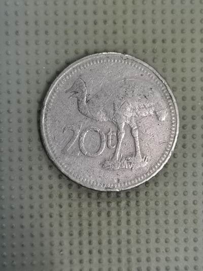 2025年第128场各国散币拍卖（总第128场） - 巴布亚新几内亚1984年20托伊