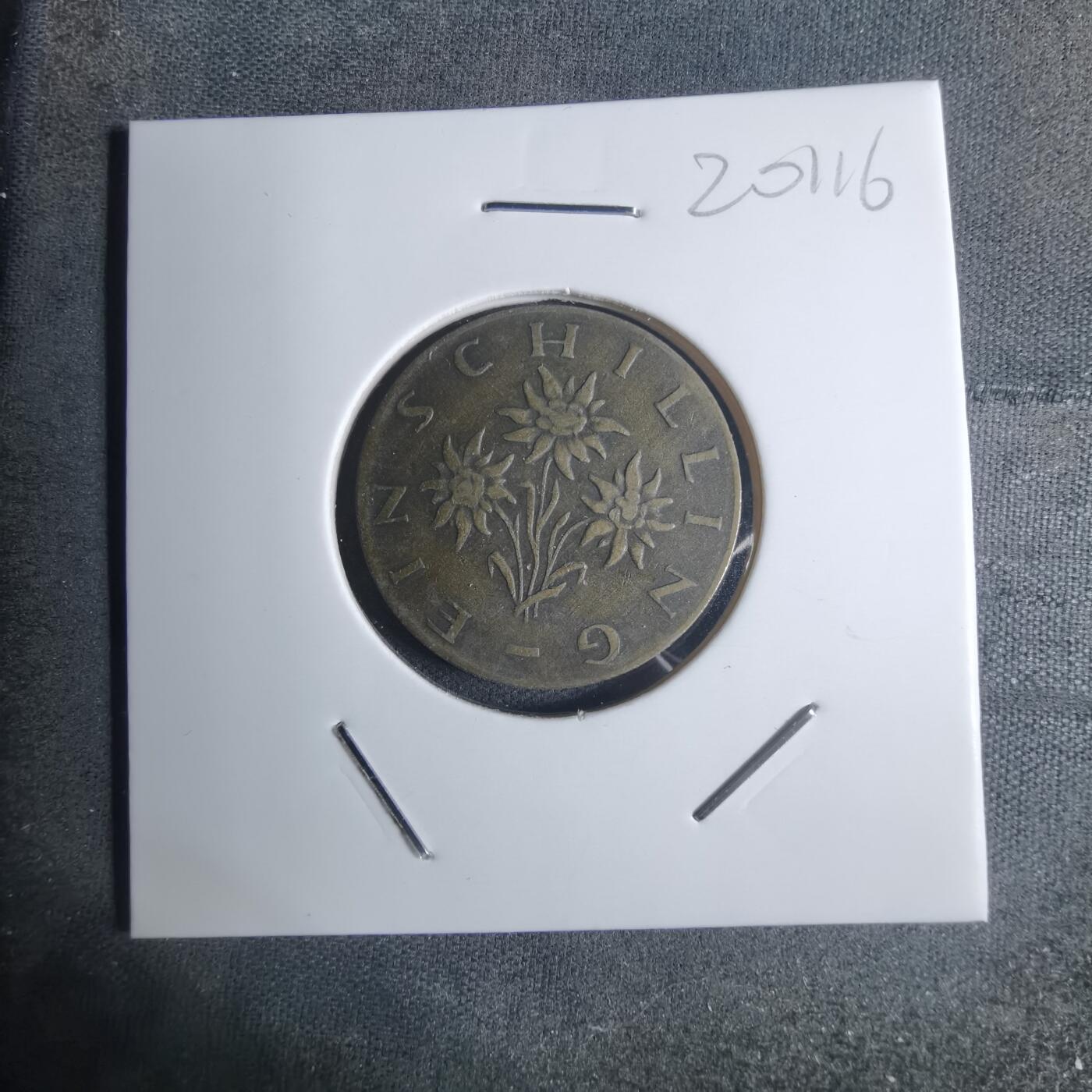 沼泽如烟--第920场 奥地利1961年1先令