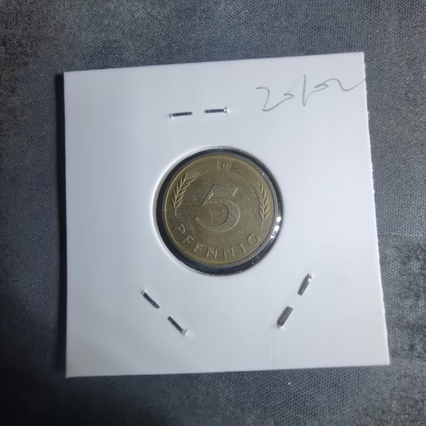 沼泽如烟--第920场 德国1984年5芬尼