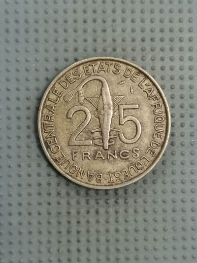 2025年第128场各国散币拍卖（总第128场） - 西非共同体1979年25法郎