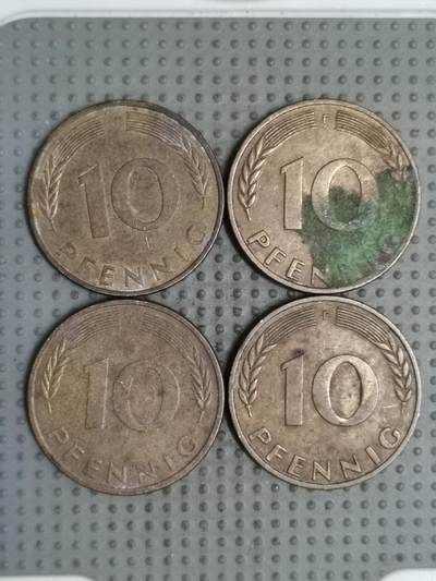 2025年第131场各国散币拍卖（总第131场） - 德国10芬尼4枚