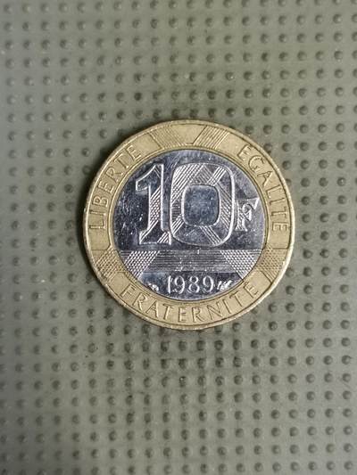 2025年第131场各国散币拍卖（总第131场） - 法国1989年10法郎