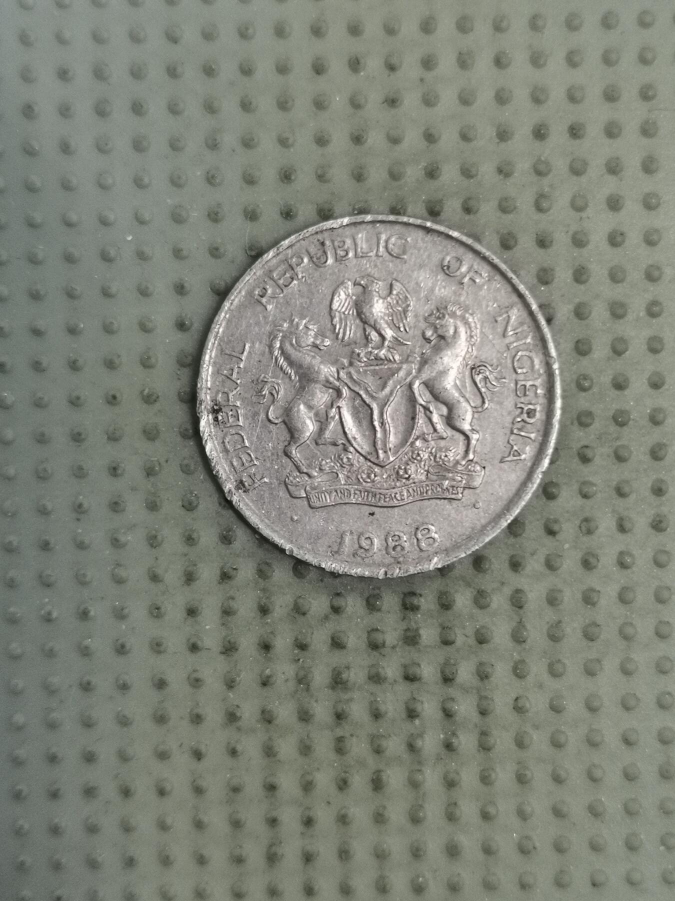 2025年第128场各国散币拍卖（总第128场） 尼日利亚1988年10考包