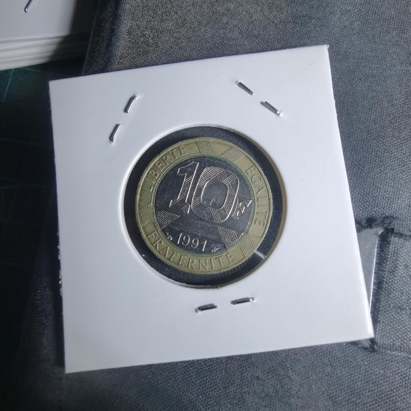 沼泽如烟--第920场 法国1991年10法郎