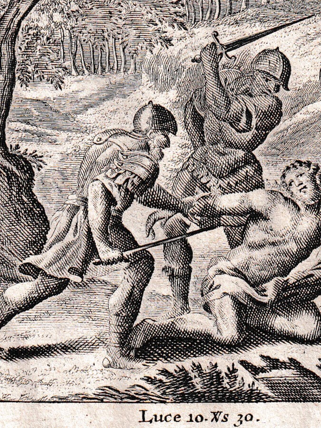 【良泉】【2025年最后一场】12月18日晚19.30点开拍！188组【直播场】西方古代钱币、丝路杂项、印章！ 【圣诞快乐！】1580-1655年《圣经》题材版画一幅，为荷兰版画大师N.Gommers雕版印刷。