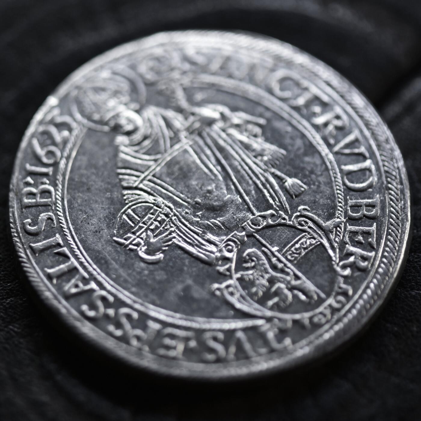 【良泉】【2025年最后一场】12月18日晚19.30点开拍！188组【直播场】西方古代钱币、丝路杂项、印章！ 【藏家出品B】1623年【近未流通】【萨尔茨堡】圣母抱子主教大泰勒，状态细节均一流，28.88克