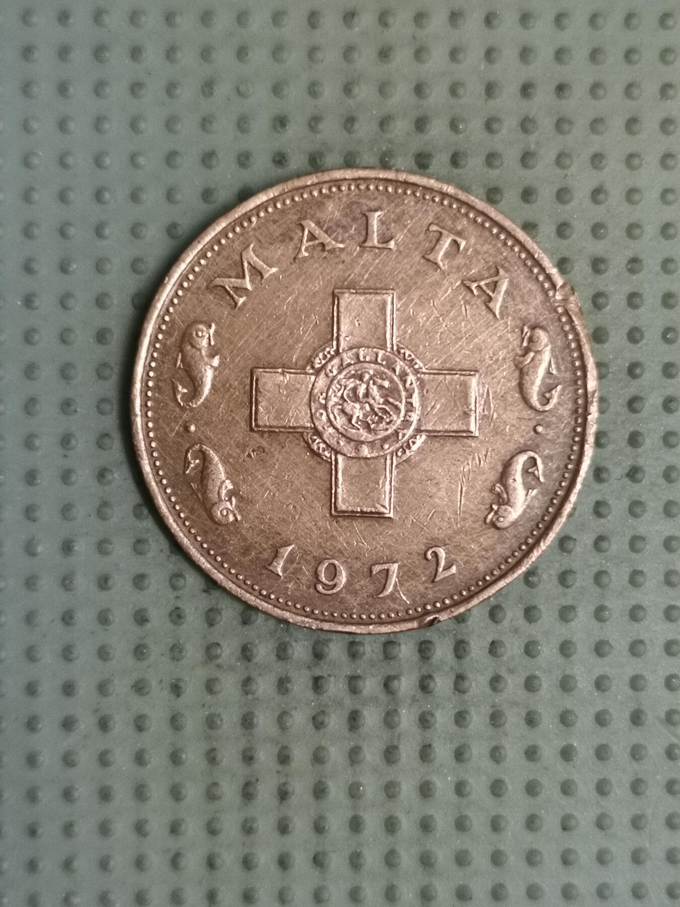 2025年第129场各国散币拍卖（总第129场） 马耳他1972年1分
