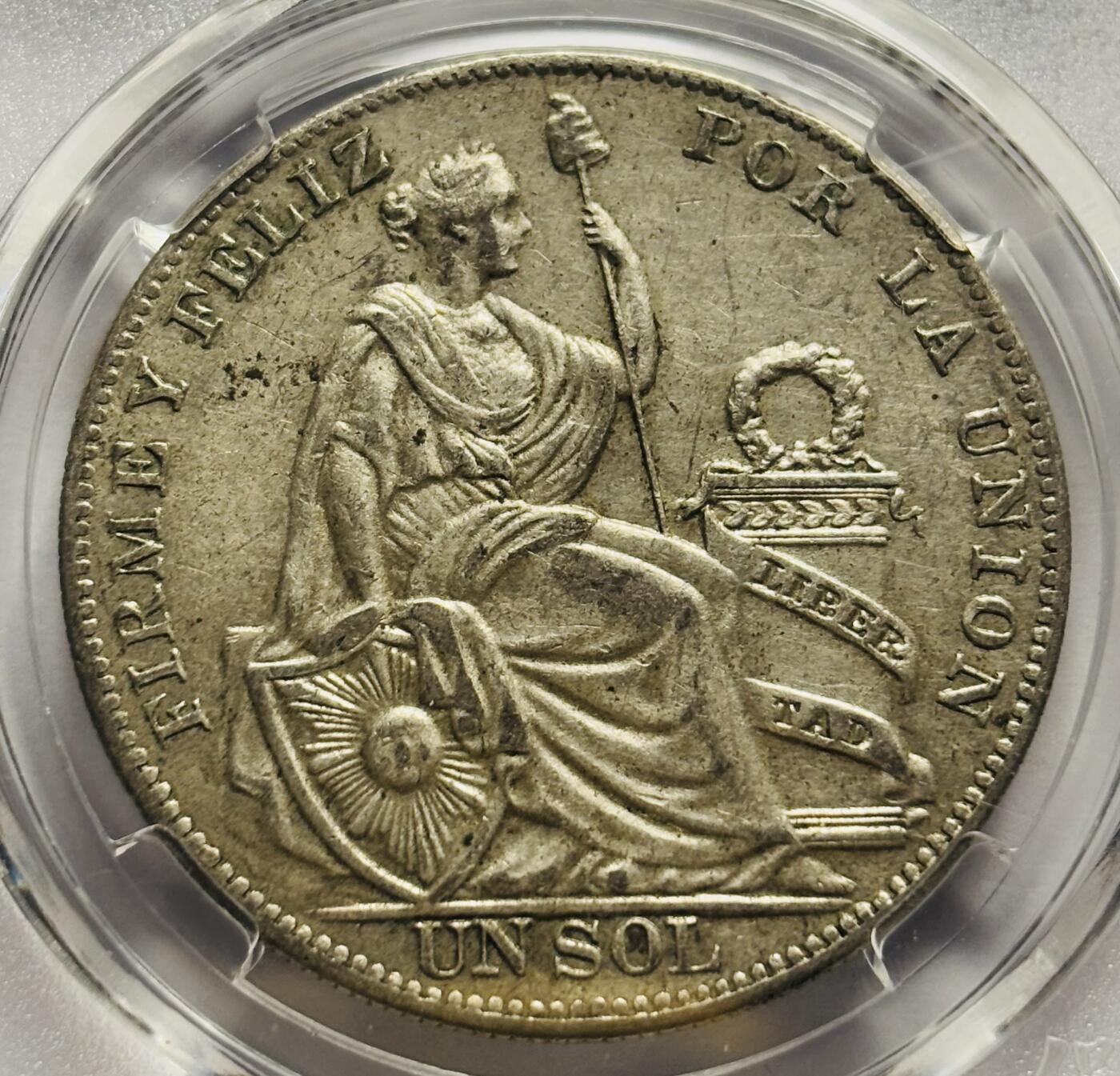 文馨钱币收藏第 283 场，【大雪鉴珍，寒英缀金】金银纪念币精品场，诚邀您的参与【长期接代拍品】 1934 年秘鲁 1 索尔大银币