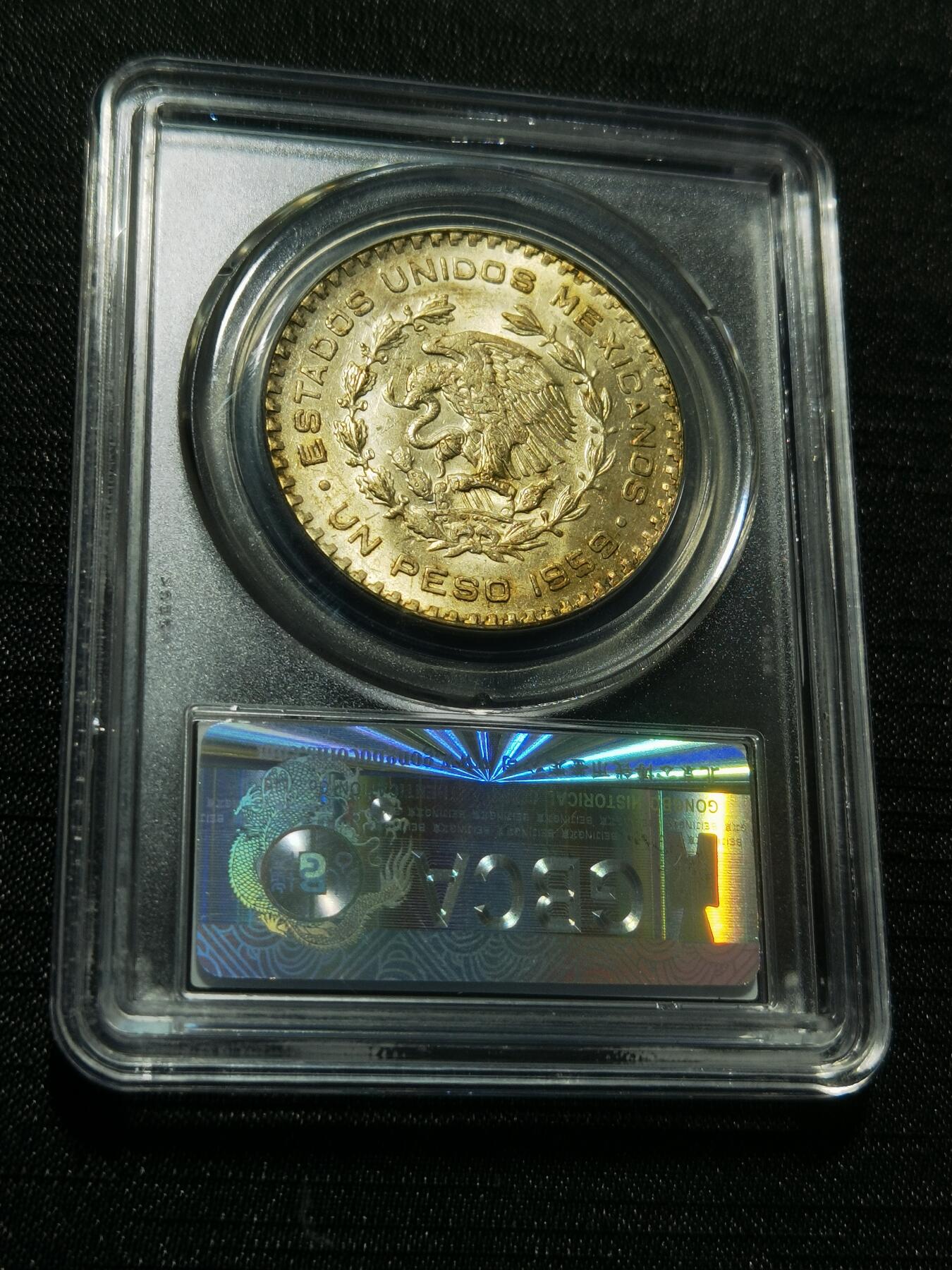 天下钱庄专场欢迎参拍 墨西哥一比索银币