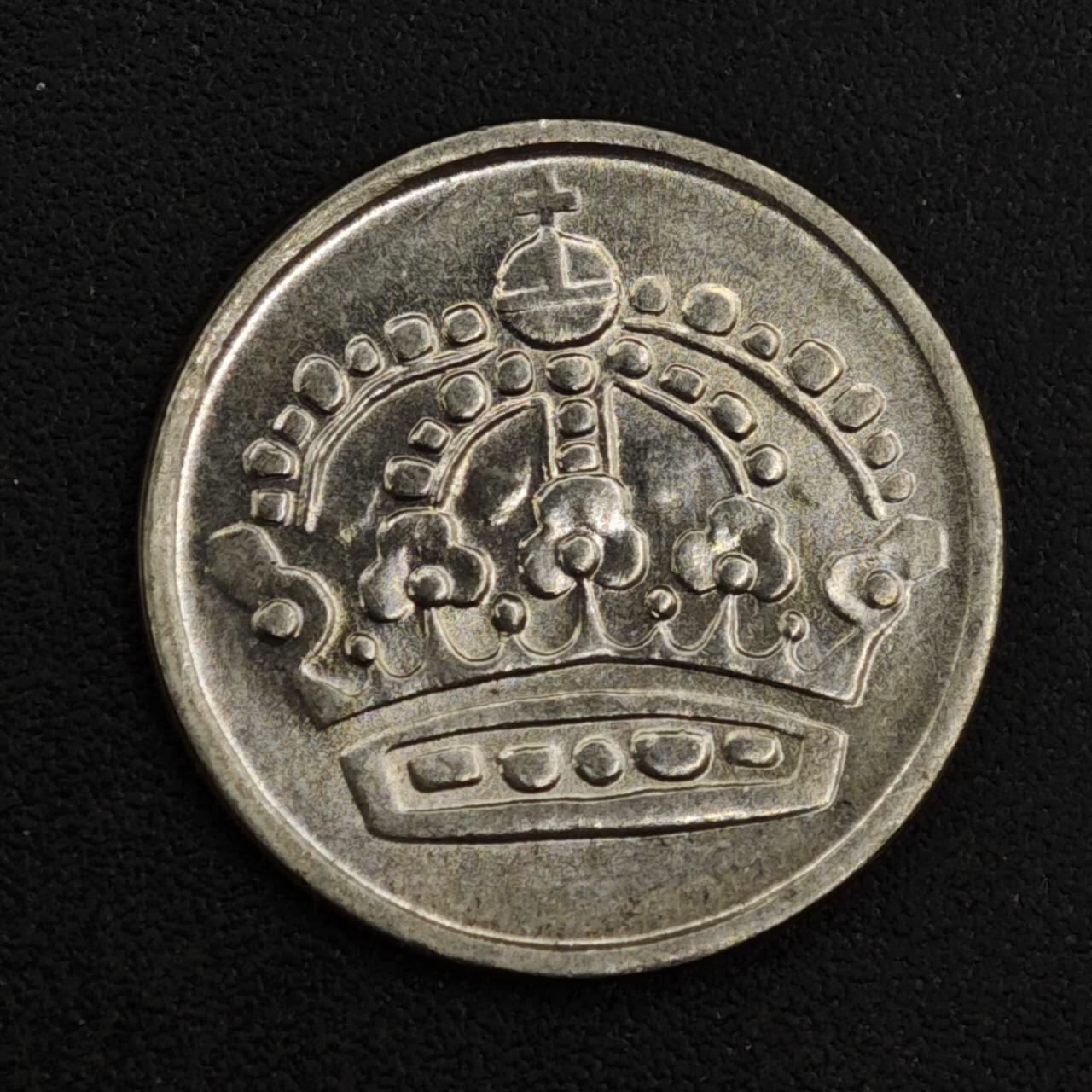 【淘币小摊】实时拍第八百一十七拍   散币场   满百包邮可预留二周 每周一统一发货   瑞典1962年10欧尔银币